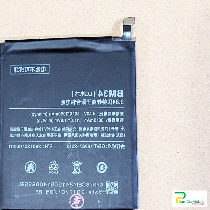 Pin Xiaomi Mi Note Pro Mã BM34 Zin New Chính Hãng Lấy Liên